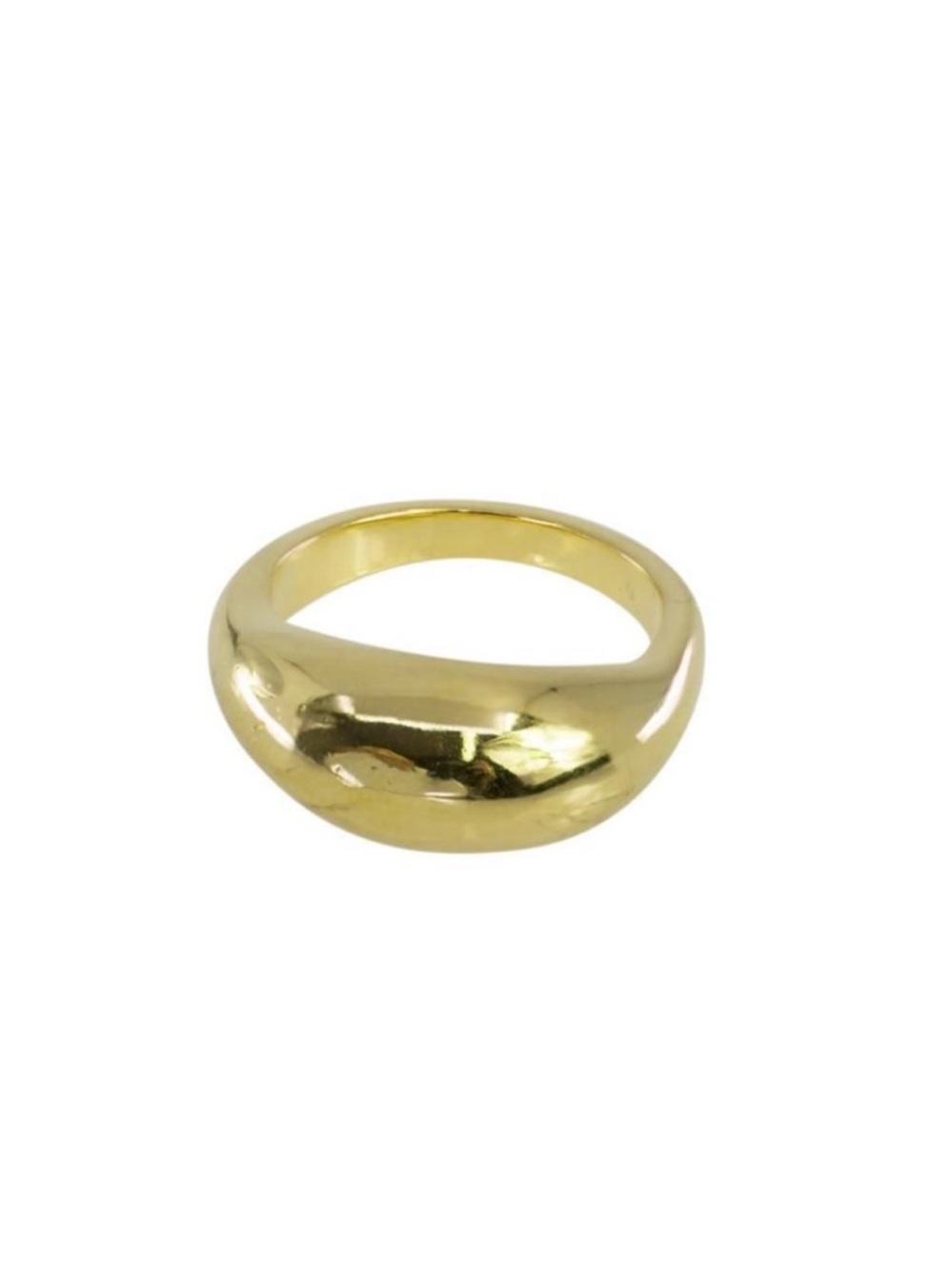 Size 7 Gold Dome Ring